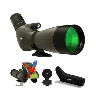 Gosky 20-60x80 Spotting Scope with Phone Adapter, Dual Focusing Waterproof Sp...