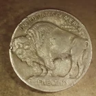 1913 raised ground buffalo nickel Lot NT201