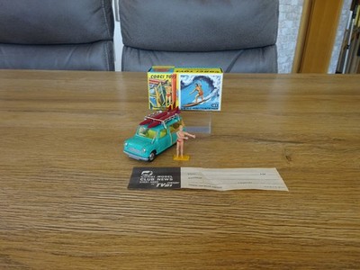Corgi Toys 485 Mini Countryman mit Surfer 60er Jahre  Rarität, no Dinky Toys