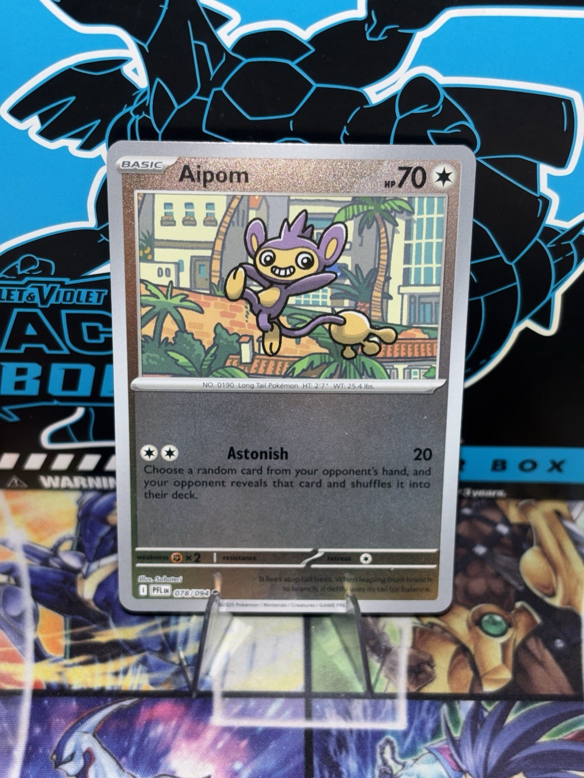 Aipom 078/094 Me02: Phantasmal Flames Reverse Holo