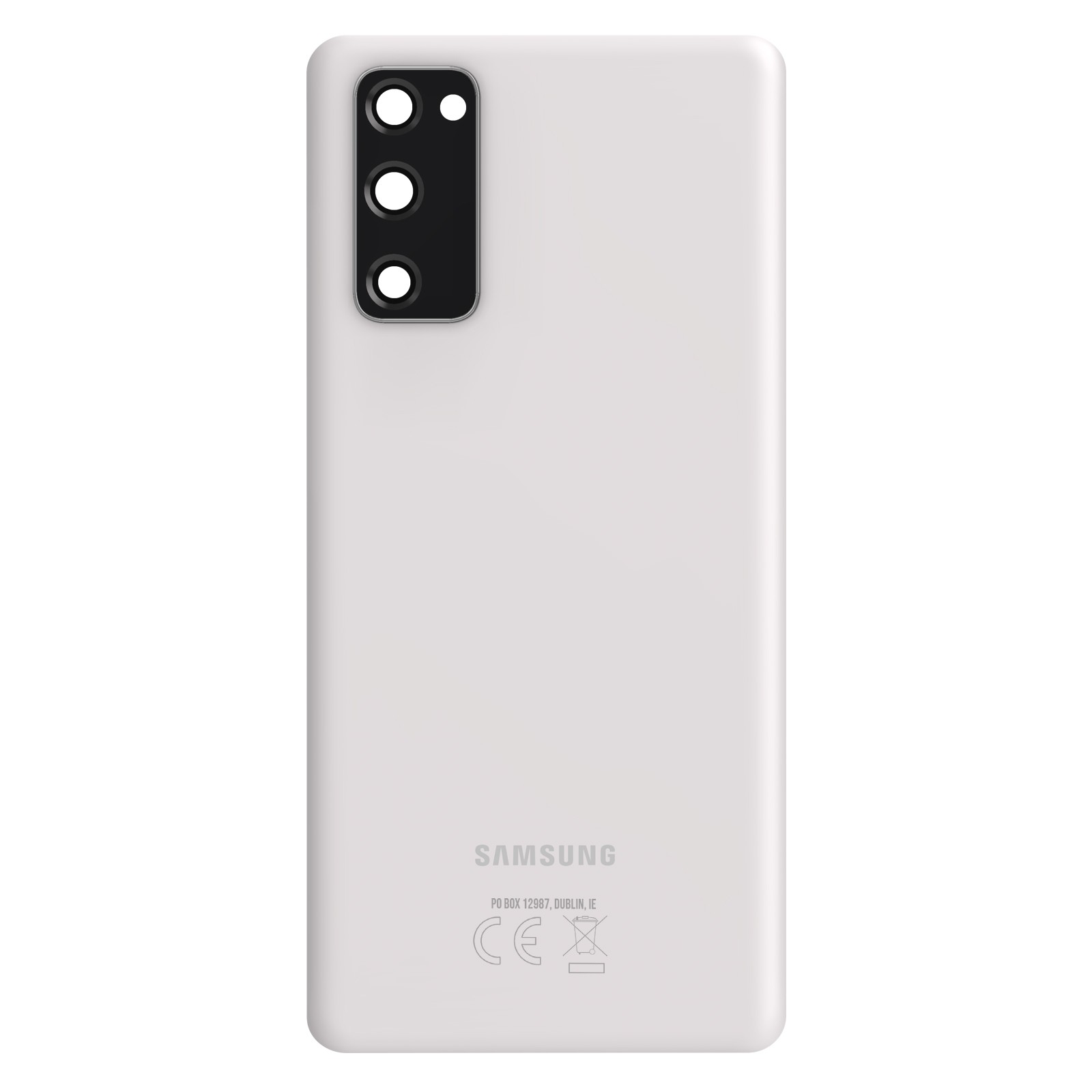 Reparer vitre arriere Galaxy S20 FE cassee avec ce cache plastique