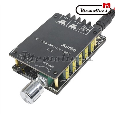 TPA3116 2x100W AUX Input 2-in-1 HIFI Level w/     Amplifier Board *qq