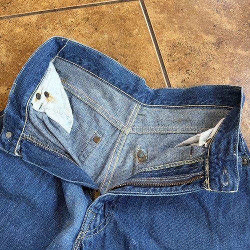1950’s Levi’s 701 Big E Hidden Rivets Marilyn Monroe Women’s Denim Jeans