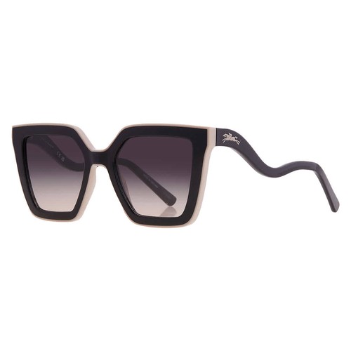 Longchamp Grey Gradient Irregular Ladies Sunglasses LO792S 001 53 LO792S 001 53 Longchamp Grey Gradient Irregular Ladies Sunglasses LO792S 001 53 LO792S 001 53