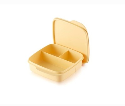 Tupperware Eco+ Clevere Pausen Box 550 ml  Gelb Neu 