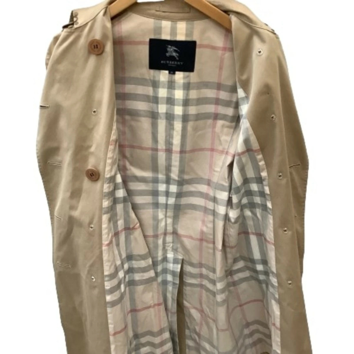[Used] BURBERRY LONDON Women's Trench Coat SIZE 38 Beige B Rank thumbnail 4