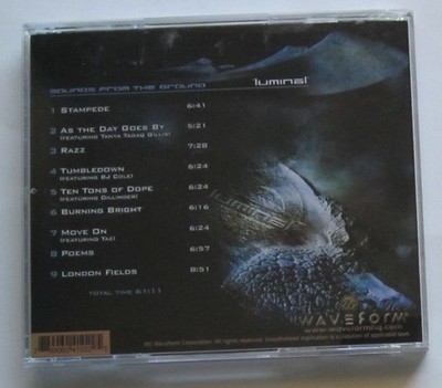 Sounds From The Ground – Luminal USED CD Waveform Records Digipak