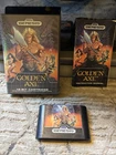 Golden Axe (Sega Genesis, 1989) - Cartridge and Manual  - Clean And Tested