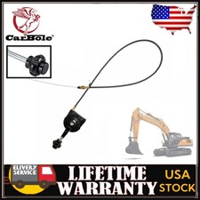 40" Universal Manual Bendable Control Throttle Cables Throttle Control Cable