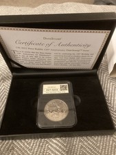 2022 Peter Rabbit 120th Anniversary £5 Five Pound Coin 37205