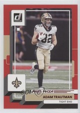 2022 Panini Donruss Press Proof Red Adam Trautman #245 04xd
