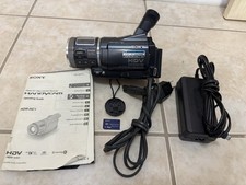 Sony Handycam HDR-HC1 Camcorder HDV MiniDV Tape Video Needs New Battery