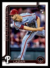 2025 Topps Update #US194 Max Lazar Philadelphia Phillies RC
