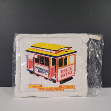 VINTAGE 90s RICE A RONI POTHOLDER NOODLE RONI THE SAN FRANCISCO TREAT PROMO
