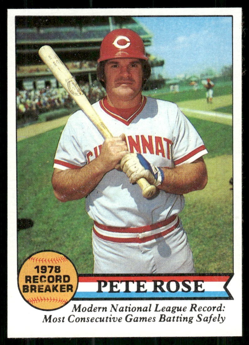 Pete Rose #204 Baseball Cards 1979 Topps trading card — raw and PSA graded price guide