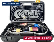 12v Fuel Transfer Pump Set,Gasoline Transfer Pump Moves 85 Gallons of Gas or Die