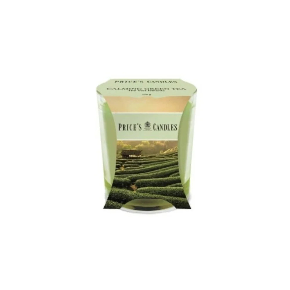 Calming Green Tea Scented Cluster Jar Candle 45H