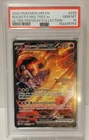 2025 Pokemon Destined Rivals Team Rocket's Moltres ex With Stamp #229 PSA 10