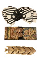 Vintage Hair Sweep Accessories Barrettes Clips Lot Of 3 Unique 1 Made in France