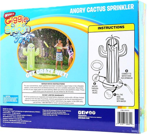 Giggle 'n' Splash Angry Cactus Large - Picture 4 of 5