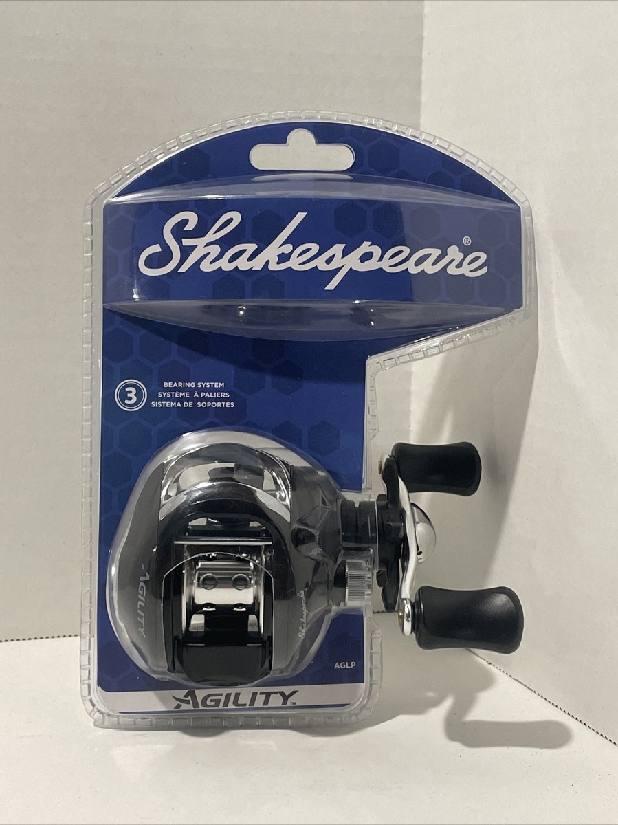 Shakespeare Agility Bearing System Baitcasting Reel AGLPB 6:2:1