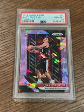 PSA 10 2018-19 Panini Prizm Gary Trent Jr. Rookie Purple Ice RC #71 /149!