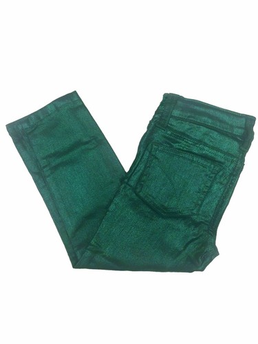 Joe's Jeans girlSlim Fit Jegging Jeans Sz 12 Emerald Green St Patricks Day - Picture 2 of 5