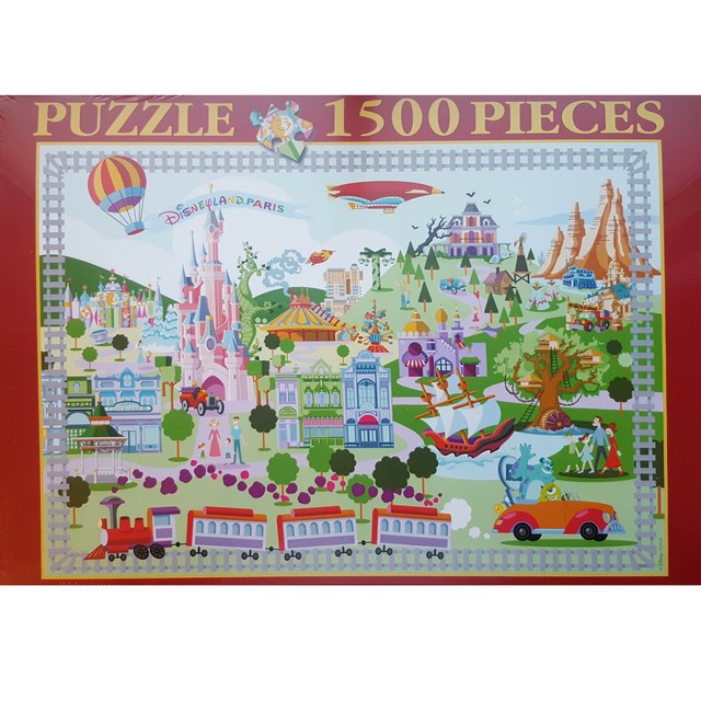Disneyland Paris Puzzle "20th Anniversary" 1500 pieces Clementoni