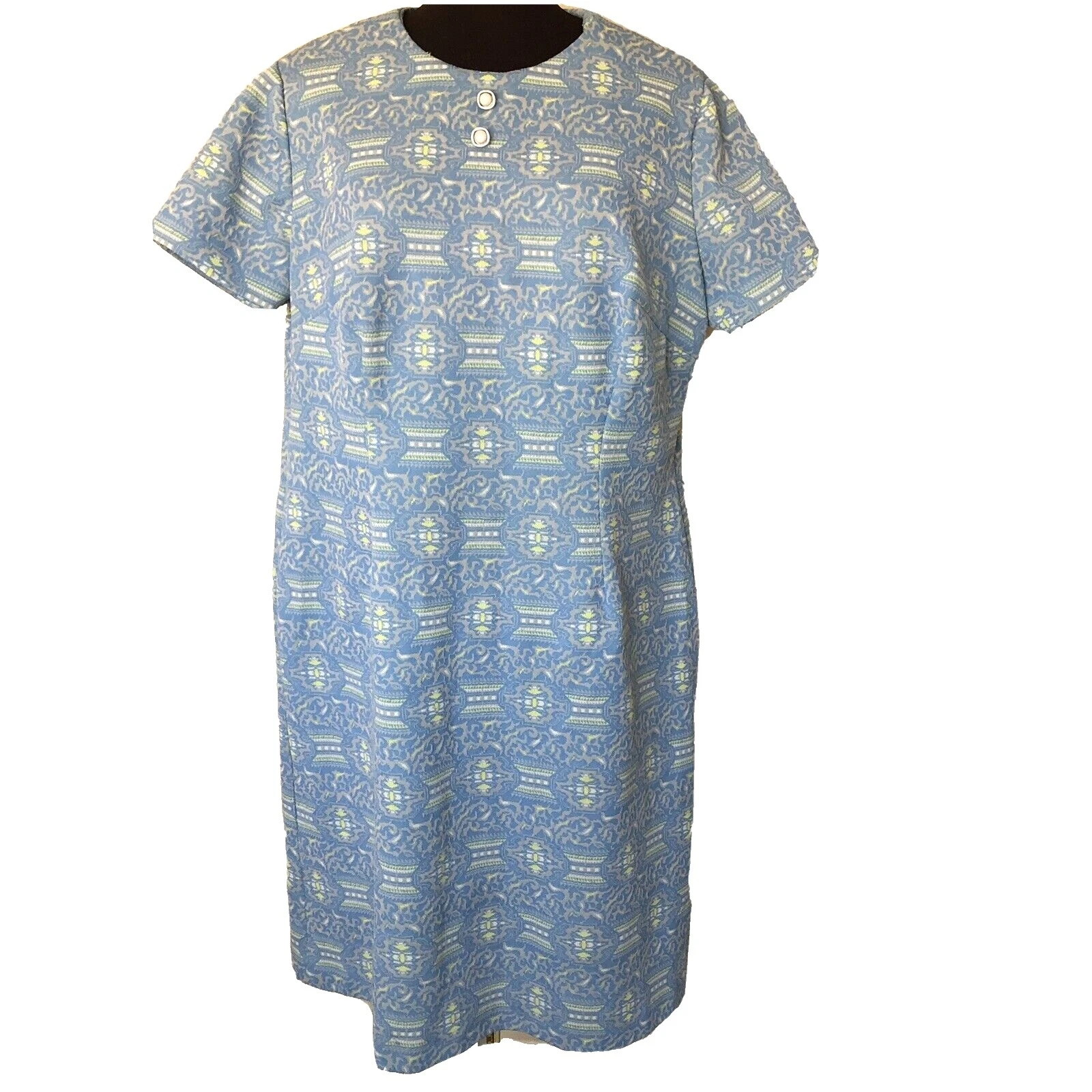 Secretary/Geek Shift Casual Vintage Dresses for Women