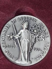 🌟 Wittnauer Mint Two Centuries Liberty Peace Progress Medal .925 w/ 2 Diamonds