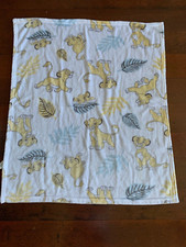 Softest Disney Baby Lion King Simba Leaves Blanket  excellent 
