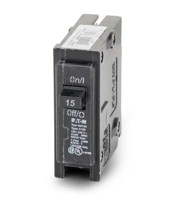 New Eaton Cutler-Hammer BR115 15A / 15 Amp 1 Pole Circuit Breaker 120