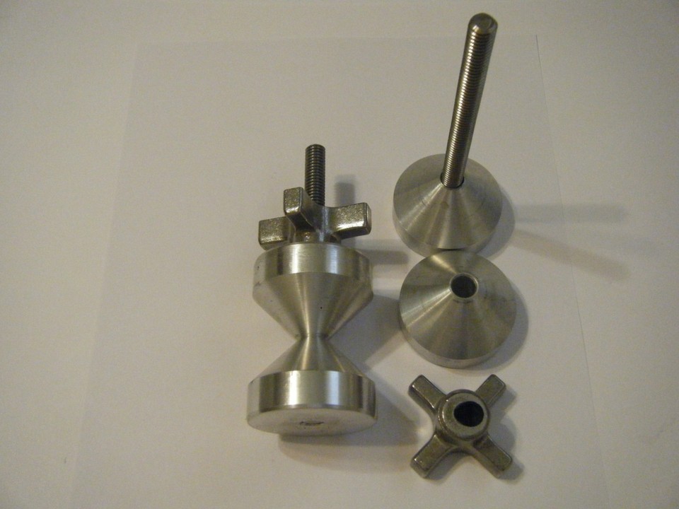 Davis DTH15A 1-1/2 Inch Two-Hole Pin – 6061 Aluminum – 3/8-16 Thread – Made In USA
