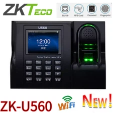 ZK U560 Biometric ID/IC/Wifi Fingerprint Time Attendance Time Clock Recorder