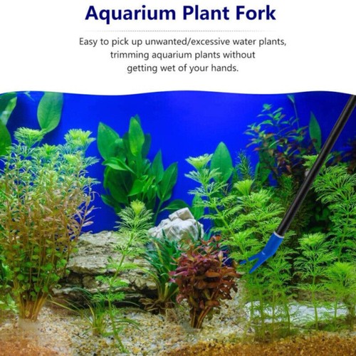 5 Aquarium Tank Kit Fische Net Rake Algen Zubehör Scheibenreiniger Reinigungsset - Bild 4 von 9