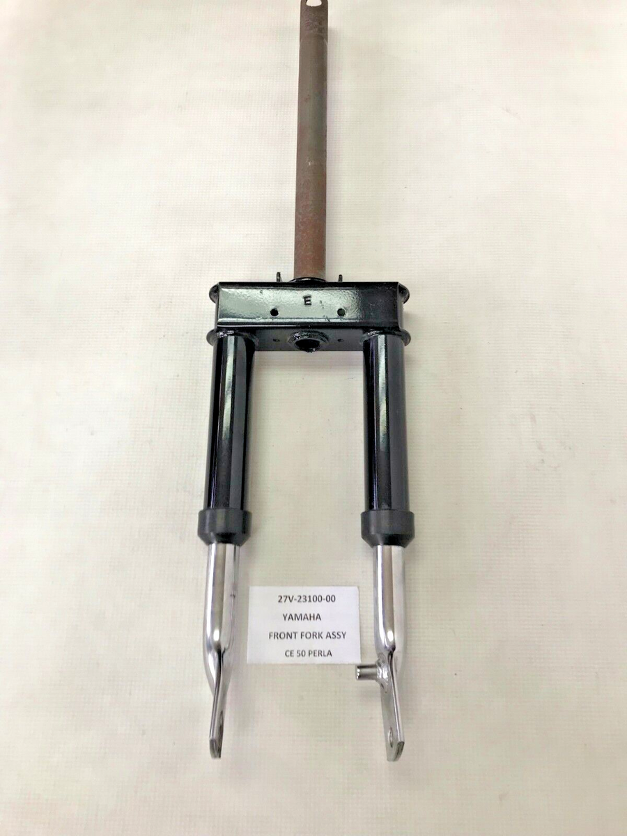 GENUINE YAMAHA FRONT FORK ASSY CE50 RIVA JOG 1986-1987 27V-23100 GENUINE YAMAHA FRONT FORK ASSY CE50 RIVA JOG 1986-1987 27V-23100
