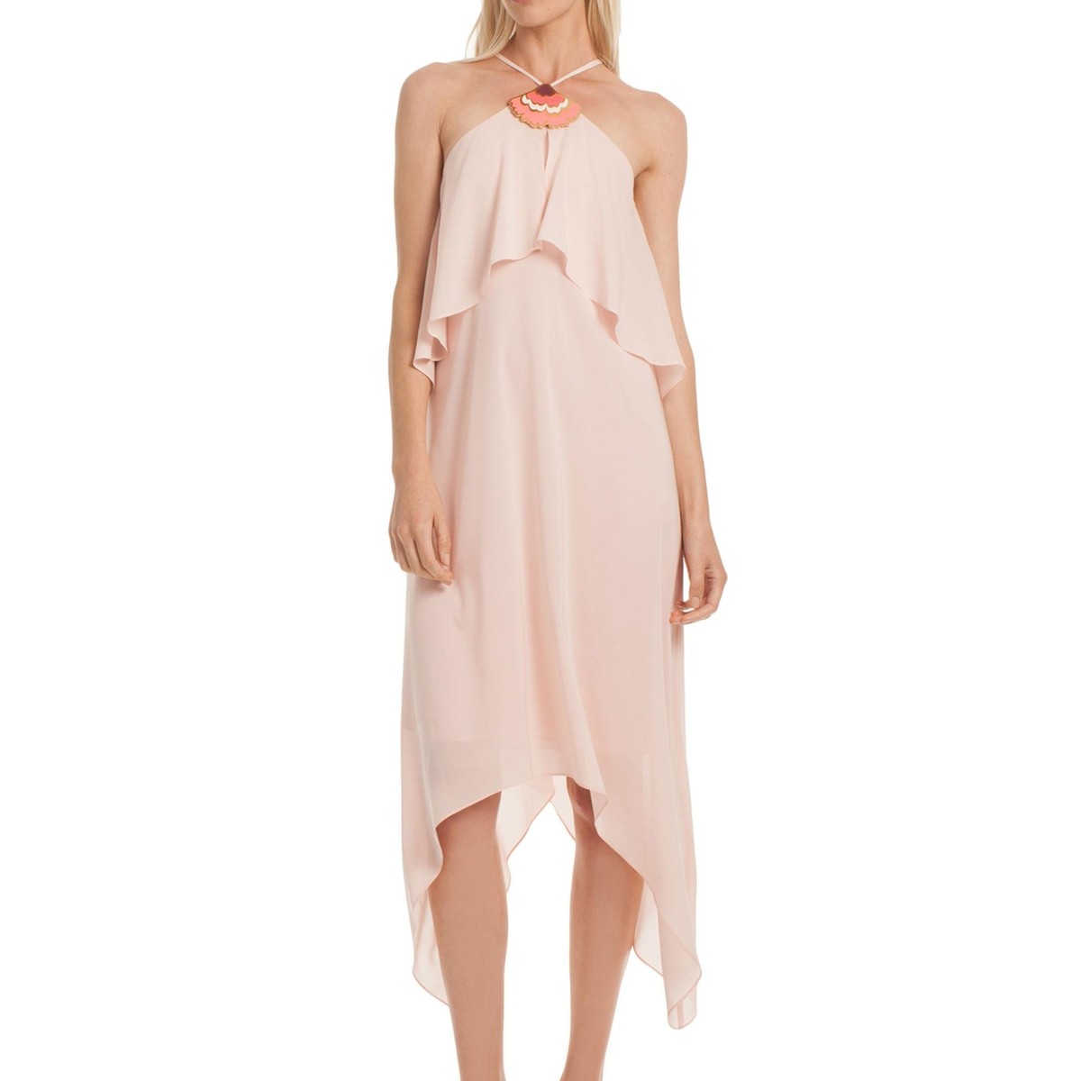 white satin dress halter neck Halter tie neck backless gown