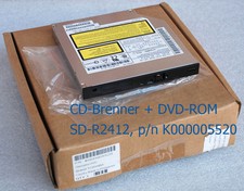Masterizzatore CD-RW CD DVD-ROM SD-R2412 TOSHIBA SATELLITE A30 P/N K000005520 720 #NUOVO