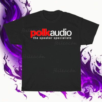 Brand New Polk-Audio-logo American T-Shirt Funny Size S to 5XL