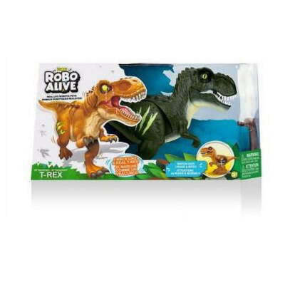 New Attacking T-REX Zuru ROBO ALIVE Real Life Robotic Pets Dinosaur Free Ship! G