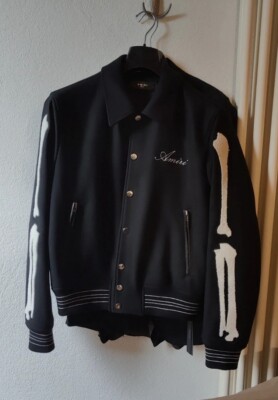 genuine Amiri Bones varsity Jacket size M | eBay