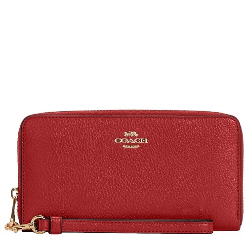 New Authentic Coach Small Love Leaf Print Wallet | eBay