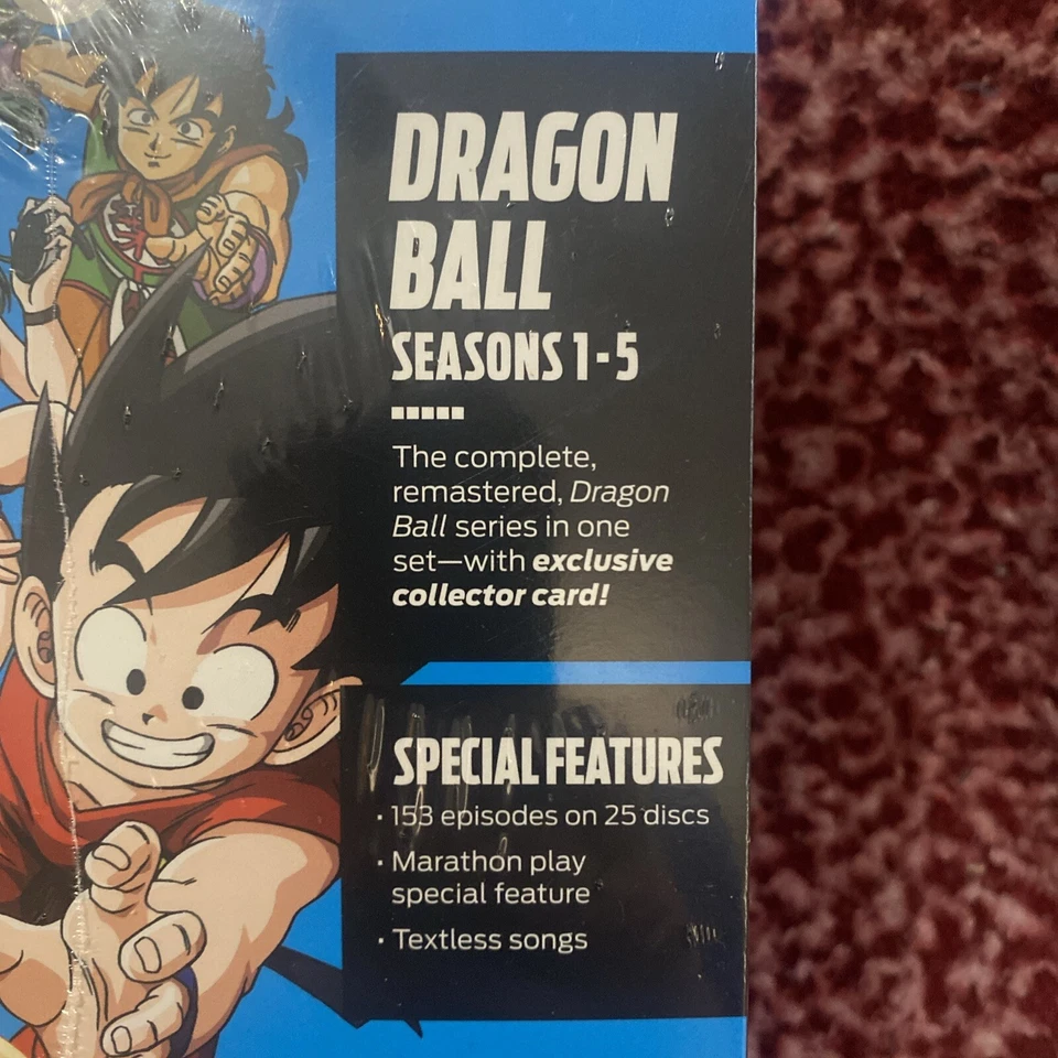 Dragon Ball Complete Series Collector's Box Seasons 1-5 (25 Disc DVD Set) New - Image 2 of 4
