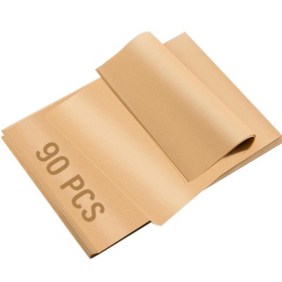 90 Pcs Parchment Paper Baking Sheets 12x16 Inches, Precut Non-Stick Baking Parch