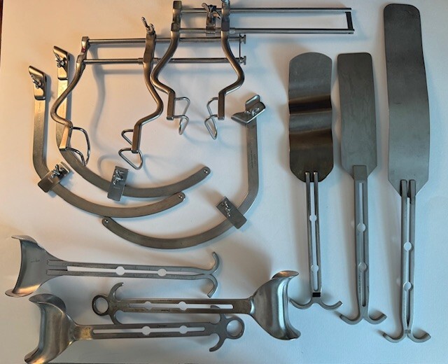 Balfour Retractor & Multiple (11) Attachable Accessories by Multiple Brand Names
