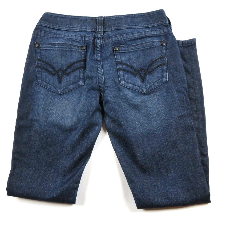 Pantalones de mezclilla ajustados AFFLICTION LOS ANGELES Raquel talla 29 cintura X 31" largo Foto 4 de 4