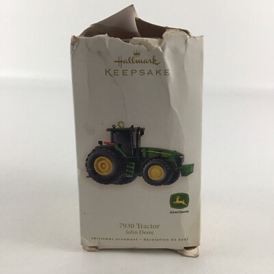 Hallmark Keepsake Christmas Ornament John Deere 7930 Farm Tractor Machine 2008