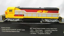 Atlas Gold HO Santa Fe Kodachrome GE B23-7 Diesel Locomotive #6388 DCC Sound