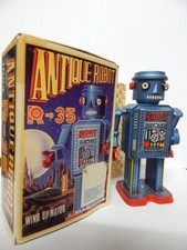 Antique Robot R-35 Wind à remontoir - Masudaya (Japon) - Jouet vintage !