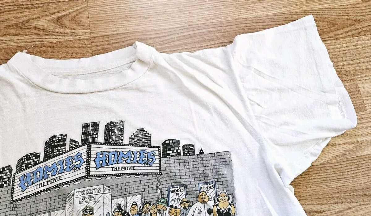 Rare Vintage 90s Homies The Movie Gonzales Graphics 1993 OG 